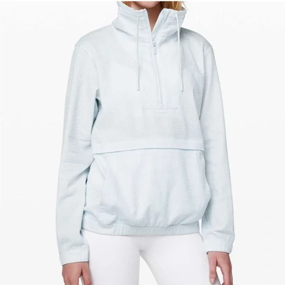 Lululemon Athletica Light Blue Windbreaker - Picture 1 of 5